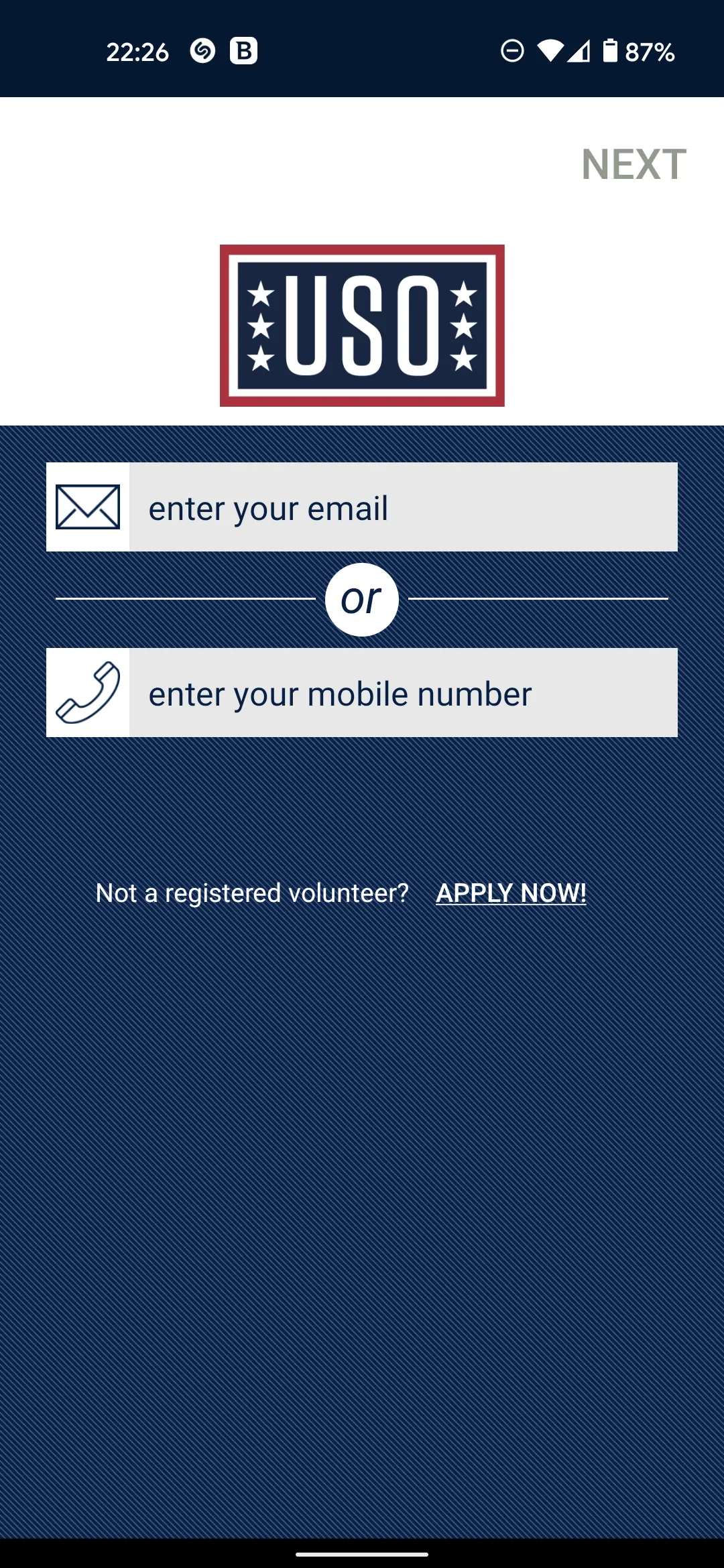 USO Volunteer Community | Indus Appstore | Screenshot