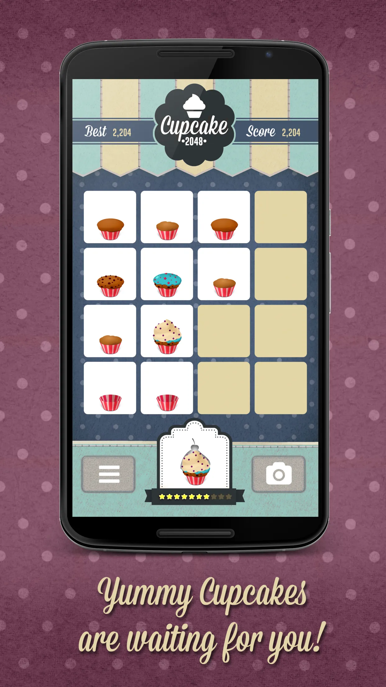 Cupcake 2048 | Indus Appstore | Screenshot