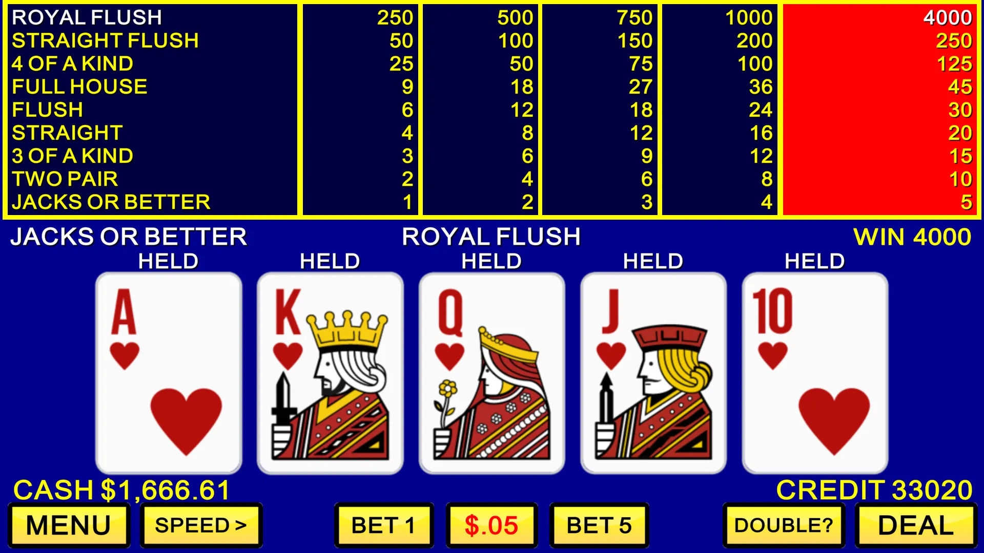 Video Poker Casino Vegas Games | Indus Appstore | Screenshot