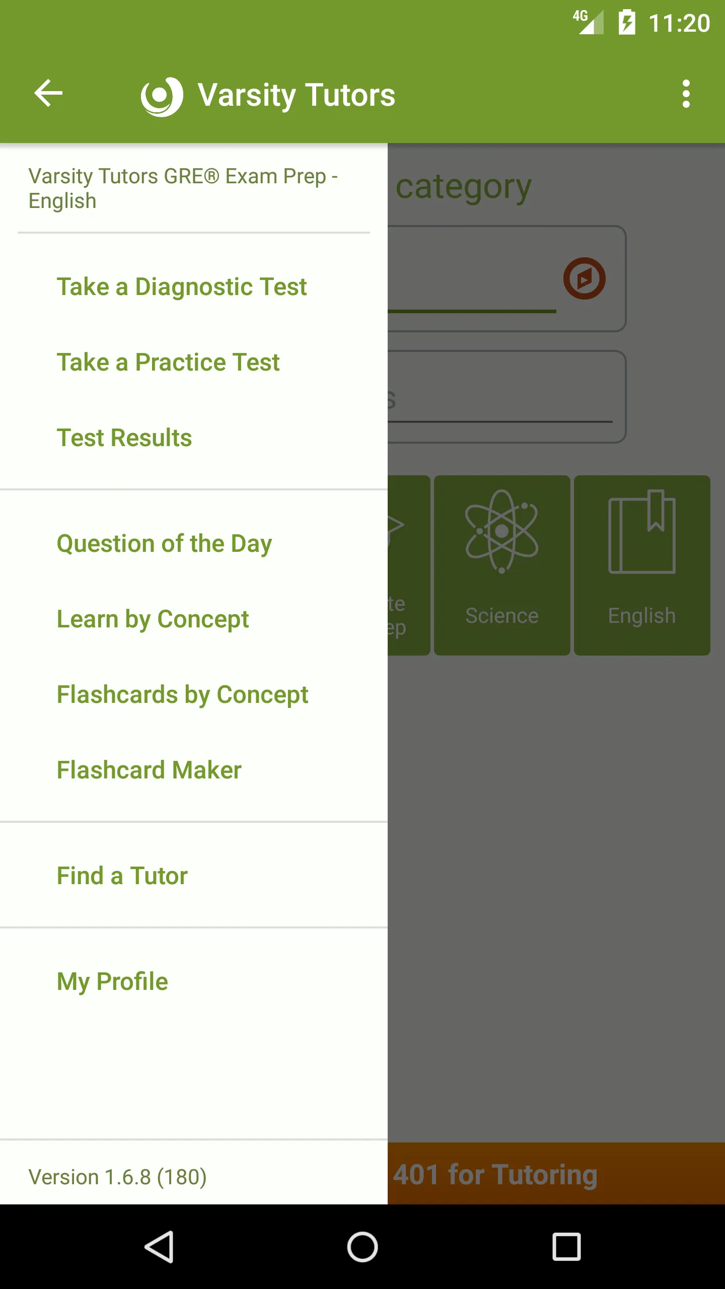 GRE Literature in English Prep | Indus Appstore | Screenshot