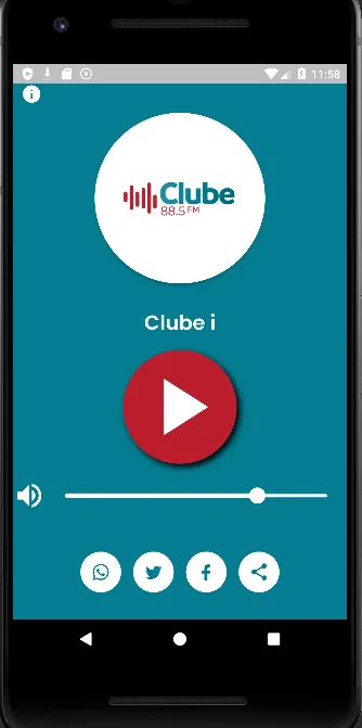 Clube 88.5 FM | Indus Appstore | Screenshot