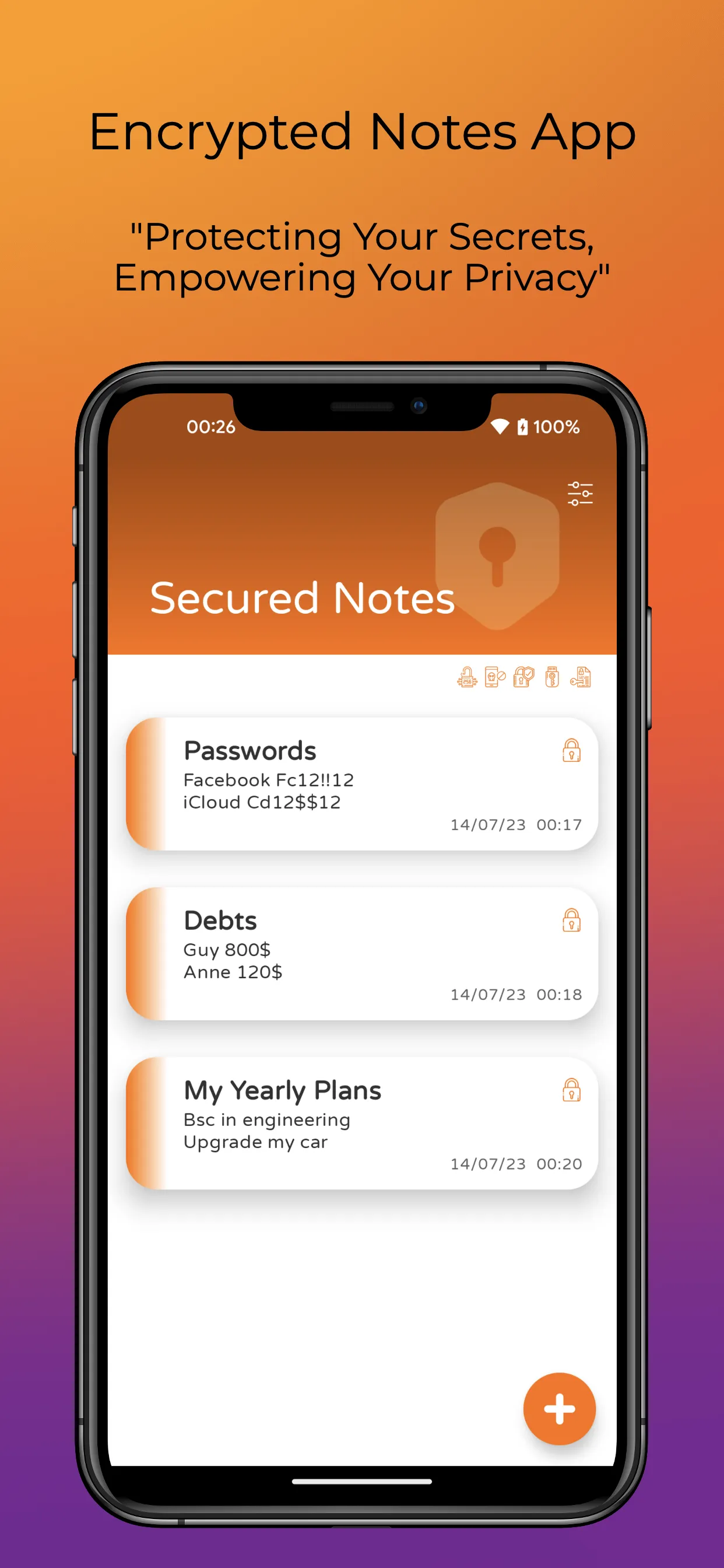 Secure Notes: Encrypted Vault | Indus Appstore | Screenshot