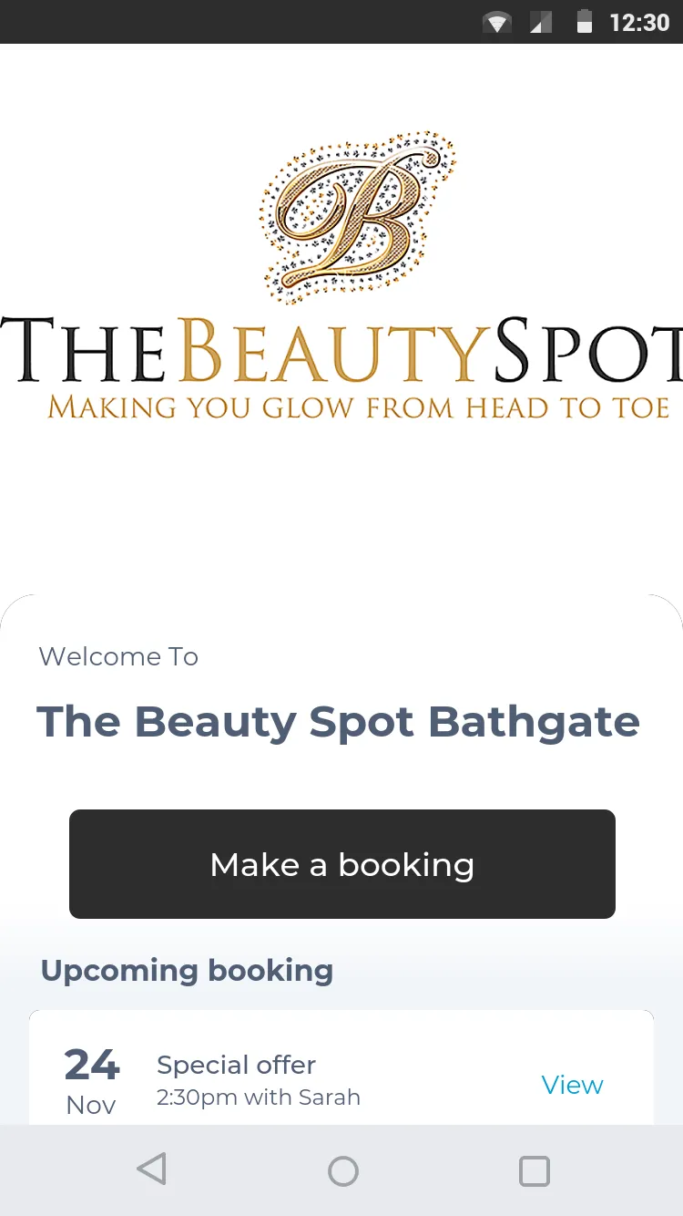 The Beauty Spot Bathgate | Indus Appstore | Screenshot