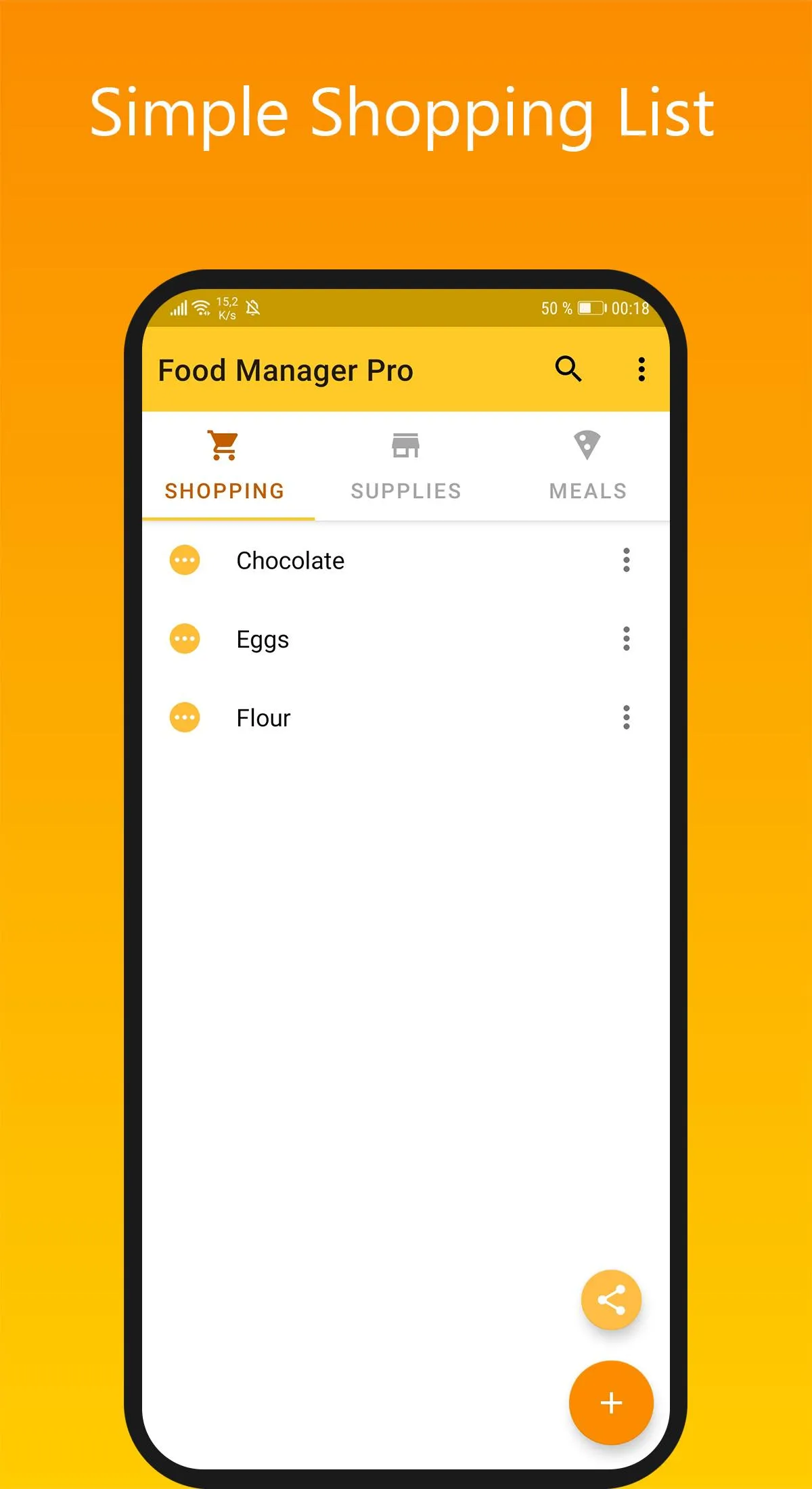 Food Manager | Indus Appstore | Screenshot