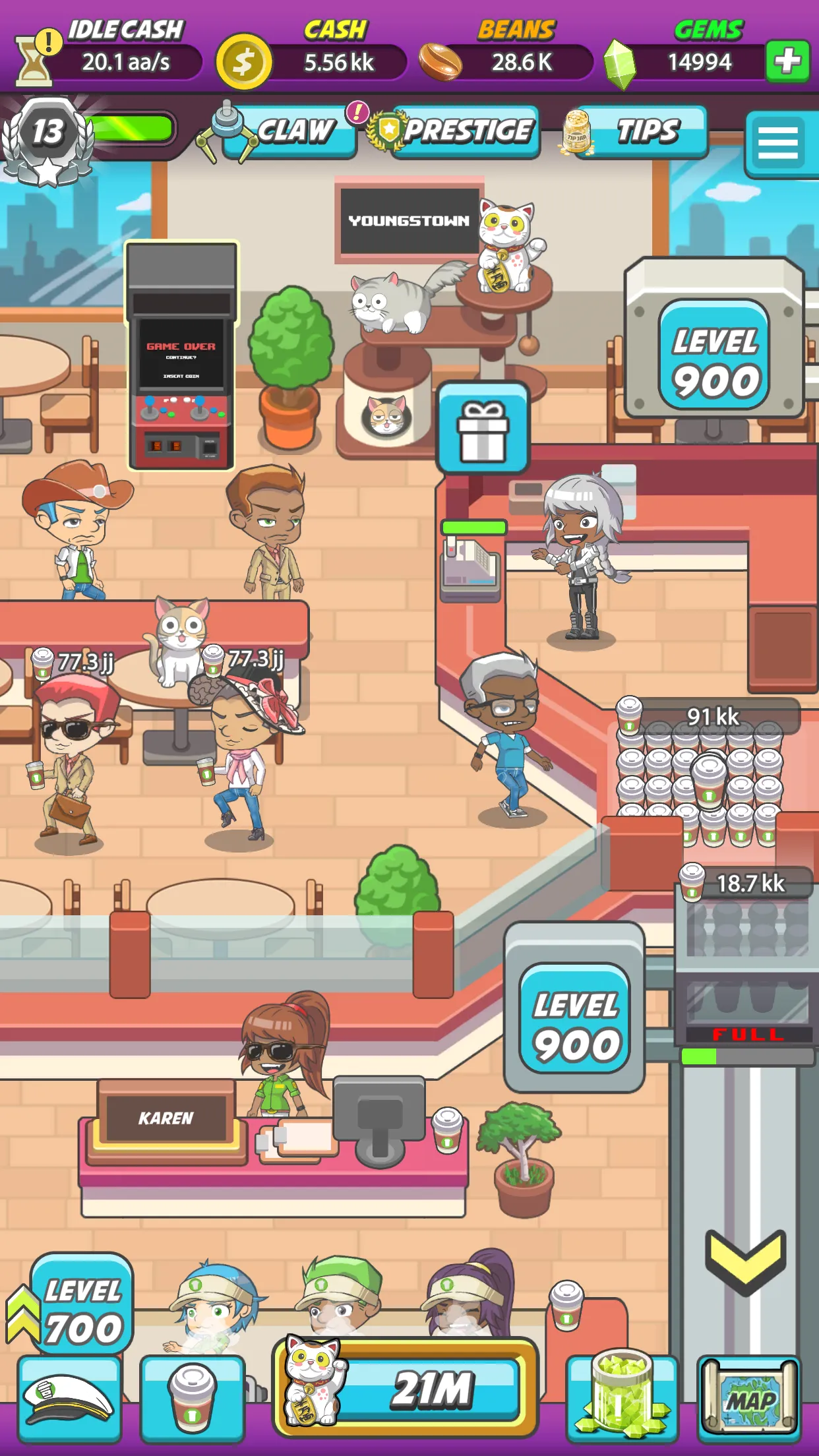 Coffee Craze - Barista Tycoon | Indus Appstore | Screenshot