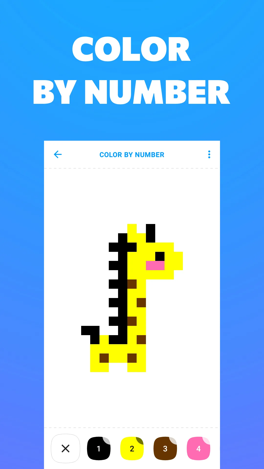 Color by number for kids | Indus Appstore | Screenshot