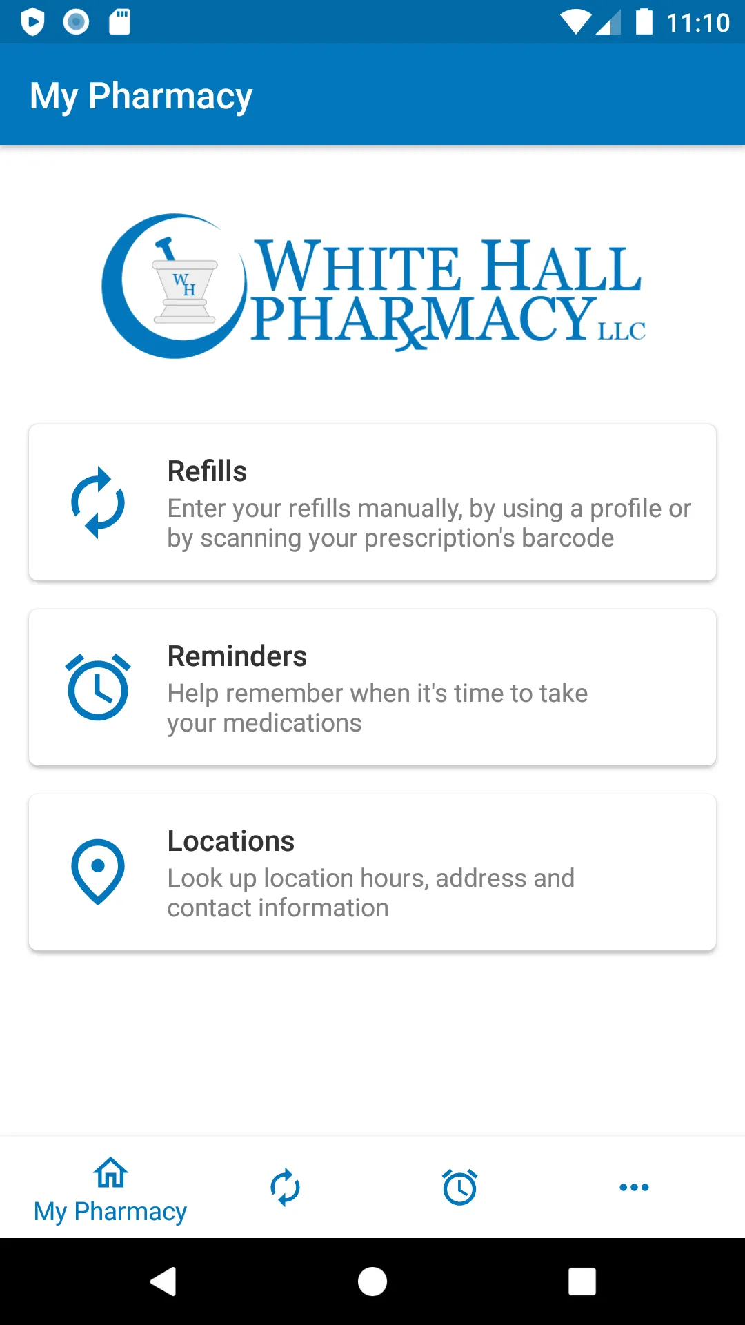 White Hall Pharmacy | Indus Appstore | Screenshot