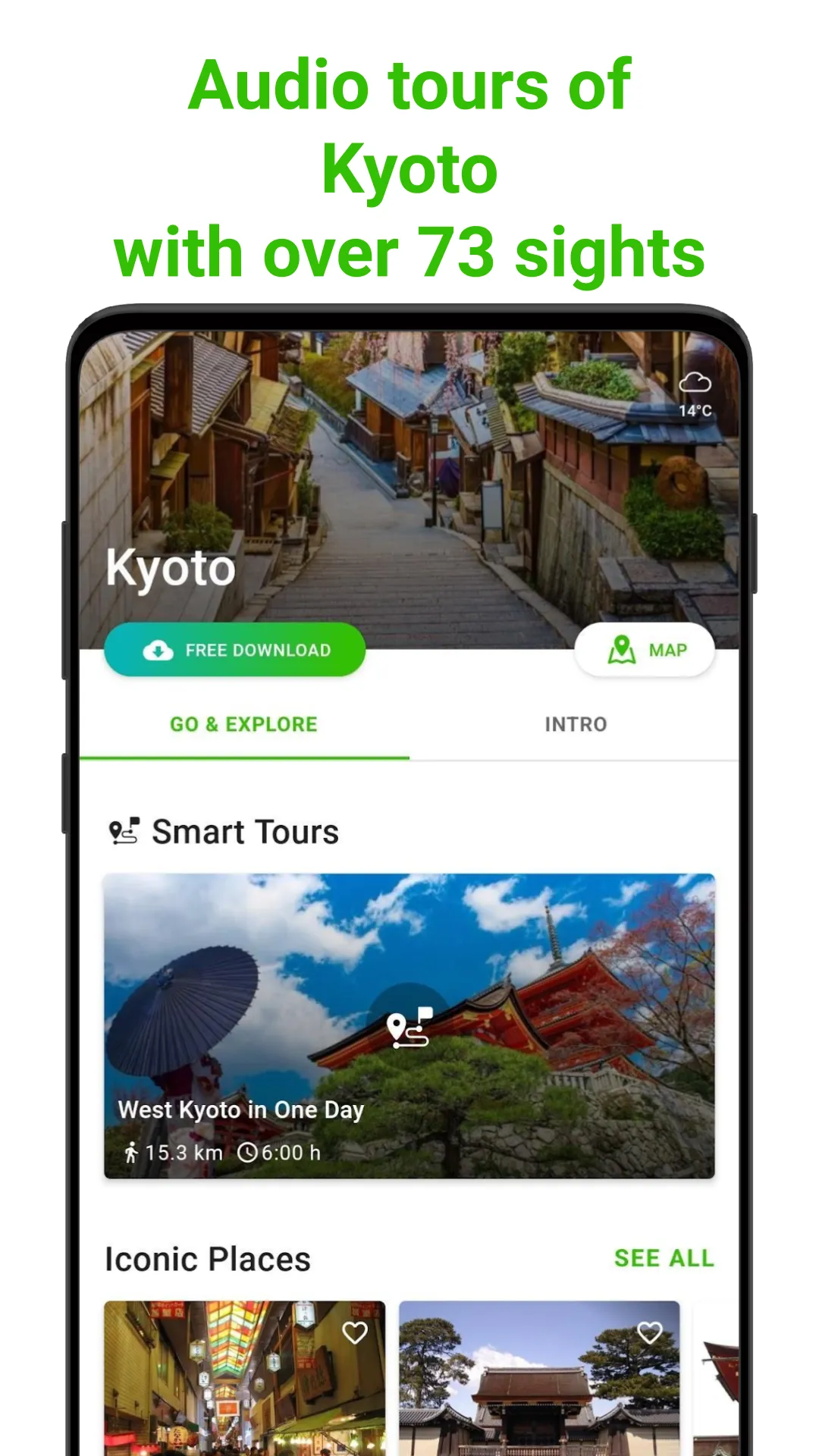 Kyoto Tour Guide:SmartGuide | Indus Appstore | Screenshot