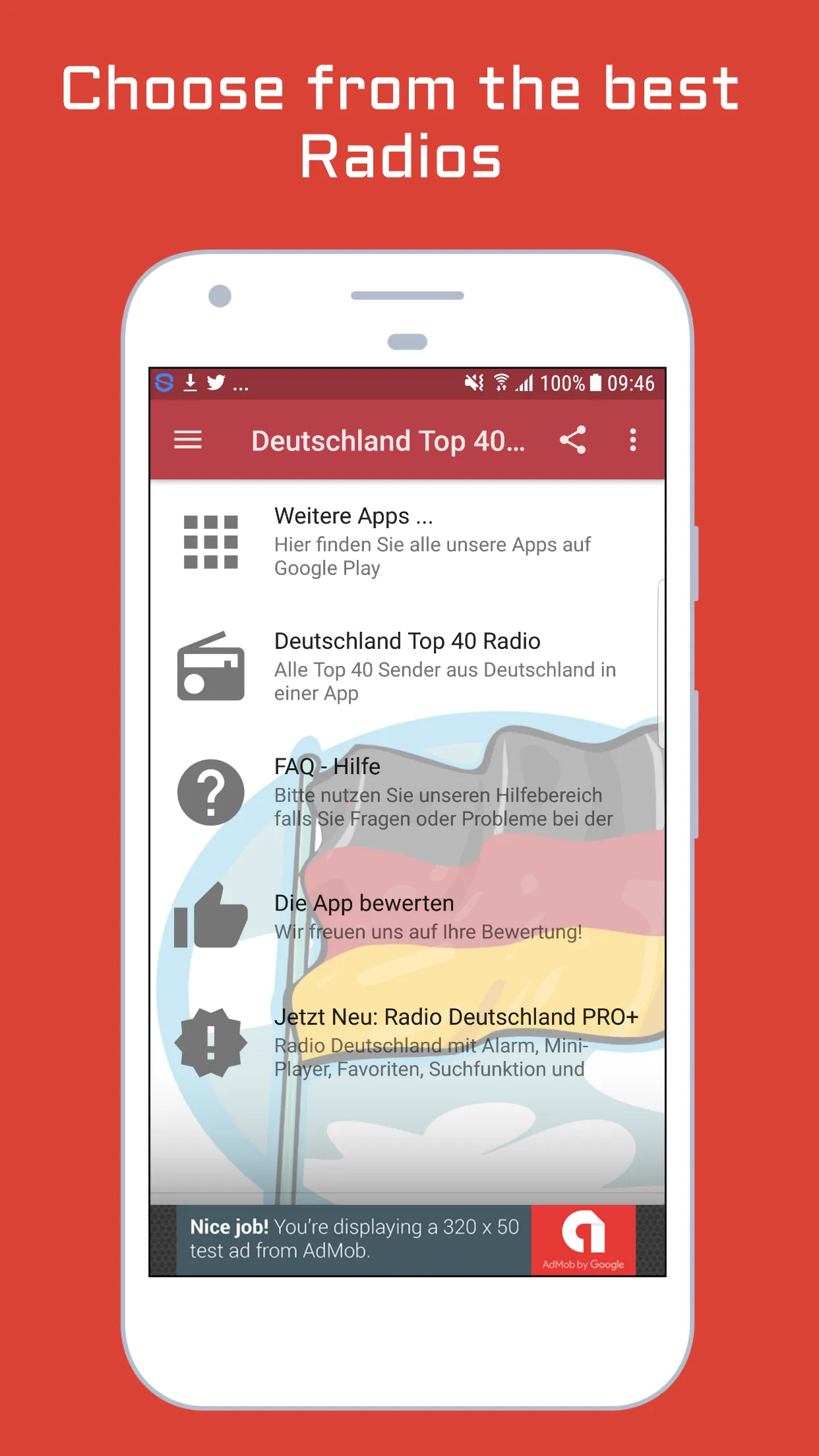 Deutschland Hit Radiosender | Indus Appstore | Screenshot