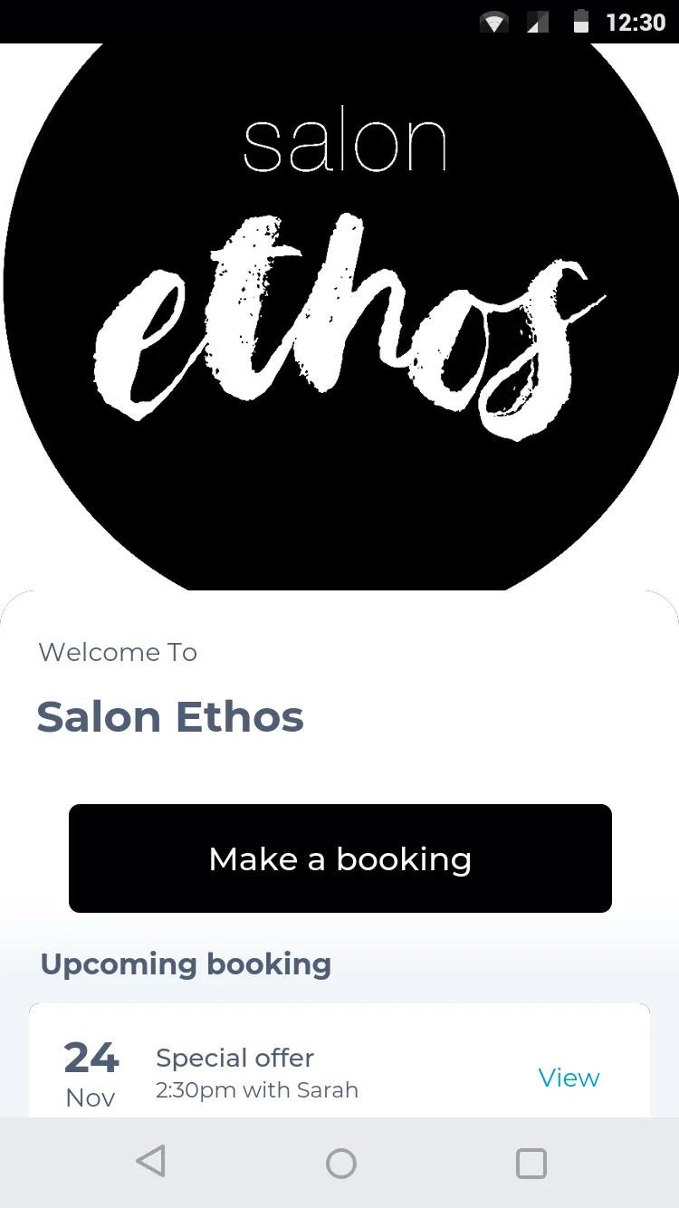 Salon Ethos | Indus Appstore | Screenshot