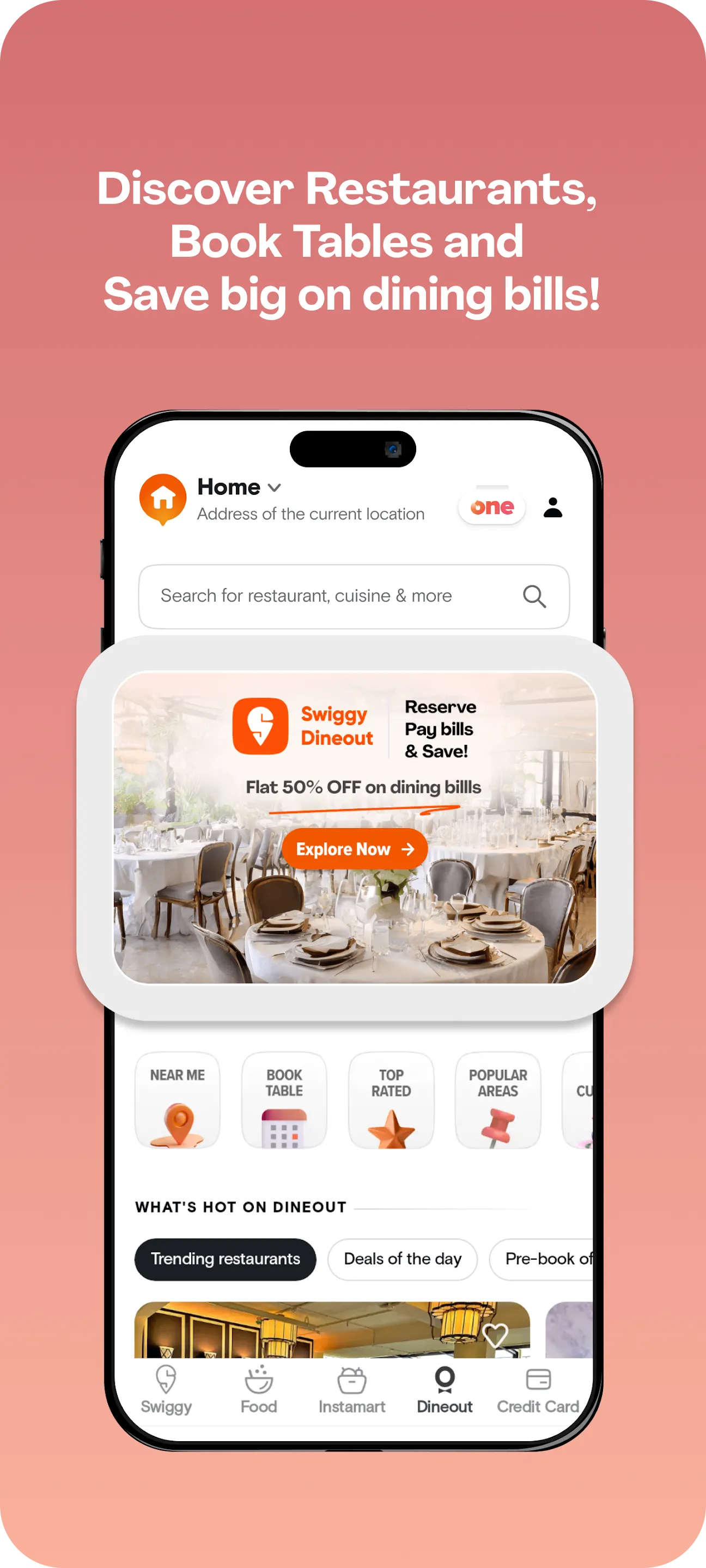 Dineout: Restaurant Offers | Indus Appstore | Screenshot