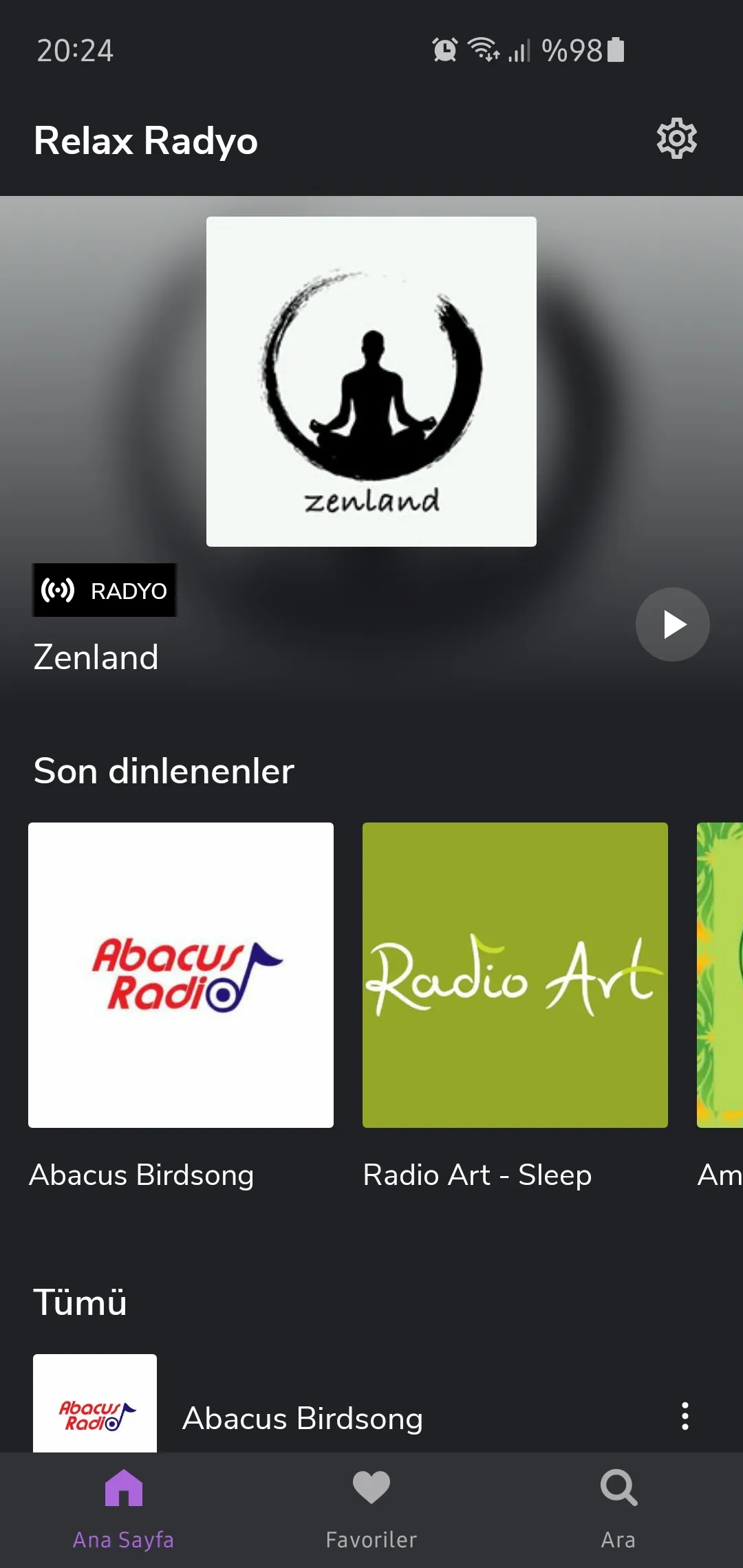 Relax Radio | Indus Appstore | Screenshot