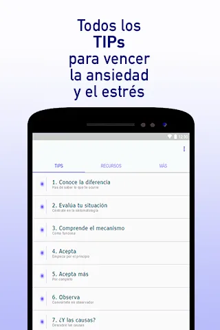 Ansiedad y estrés | Indus Appstore | Screenshot