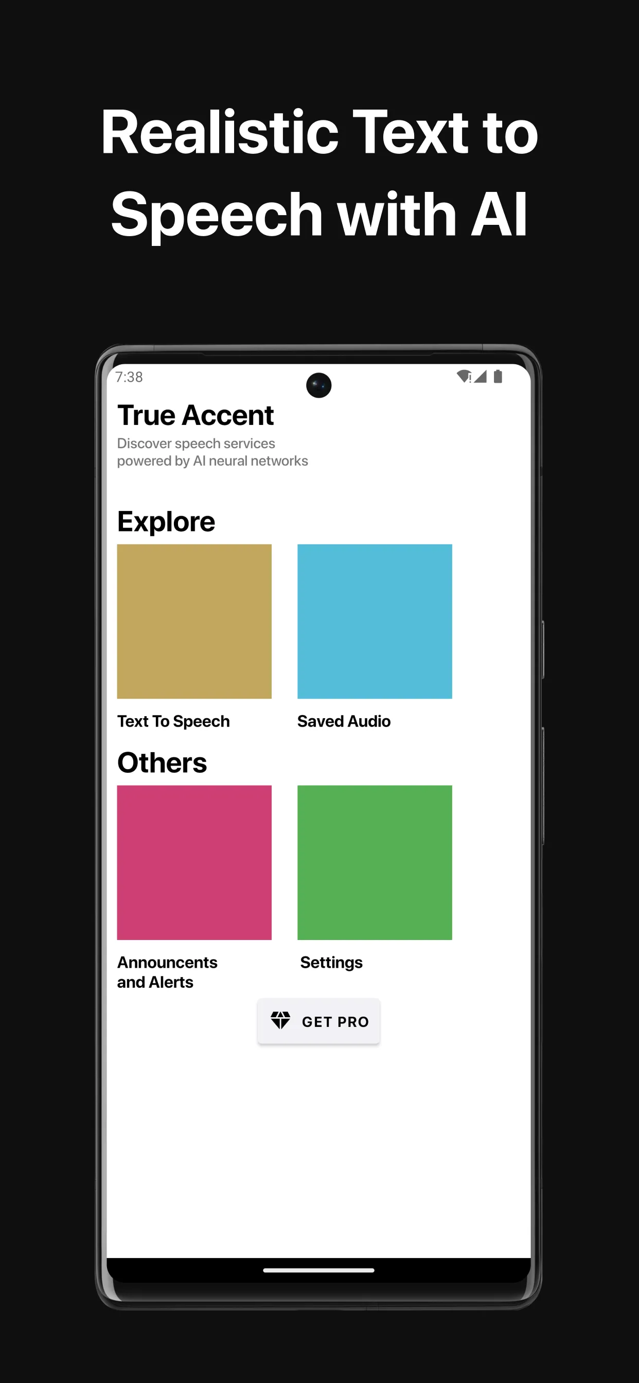 True Accent AI : Realistic TTS | Indus Appstore | Screenshot