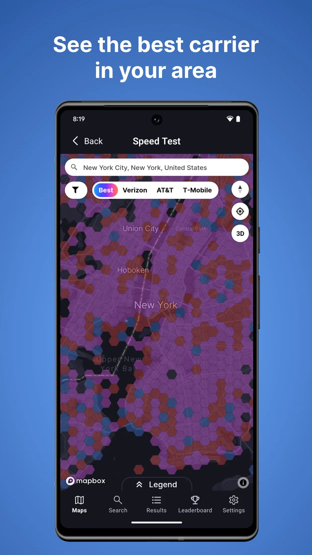 Coverage Map - LTE & 5G Maps | Indus Appstore | Screenshot