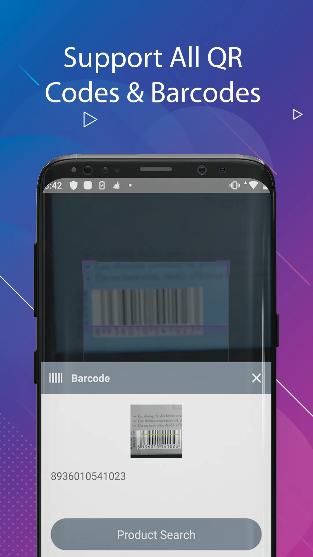 QR Reader & Barcode Generator | Indus Appstore | Screenshot