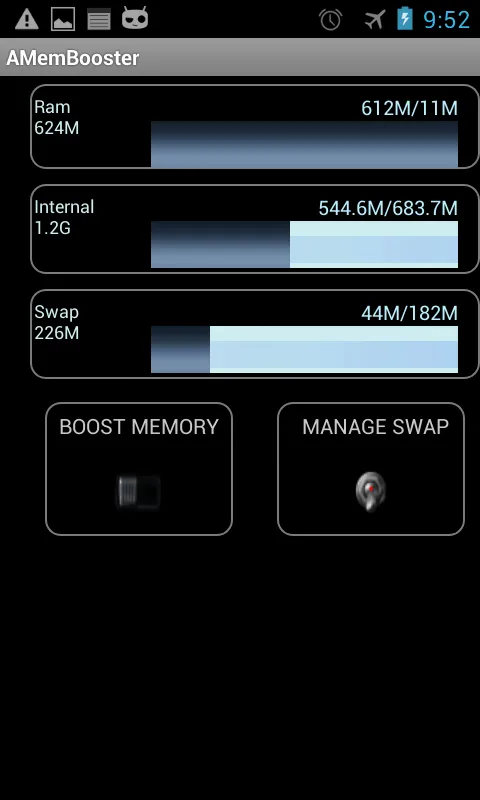 AMemoryTool Swap Enabler Root | Indus Appstore | Screenshot