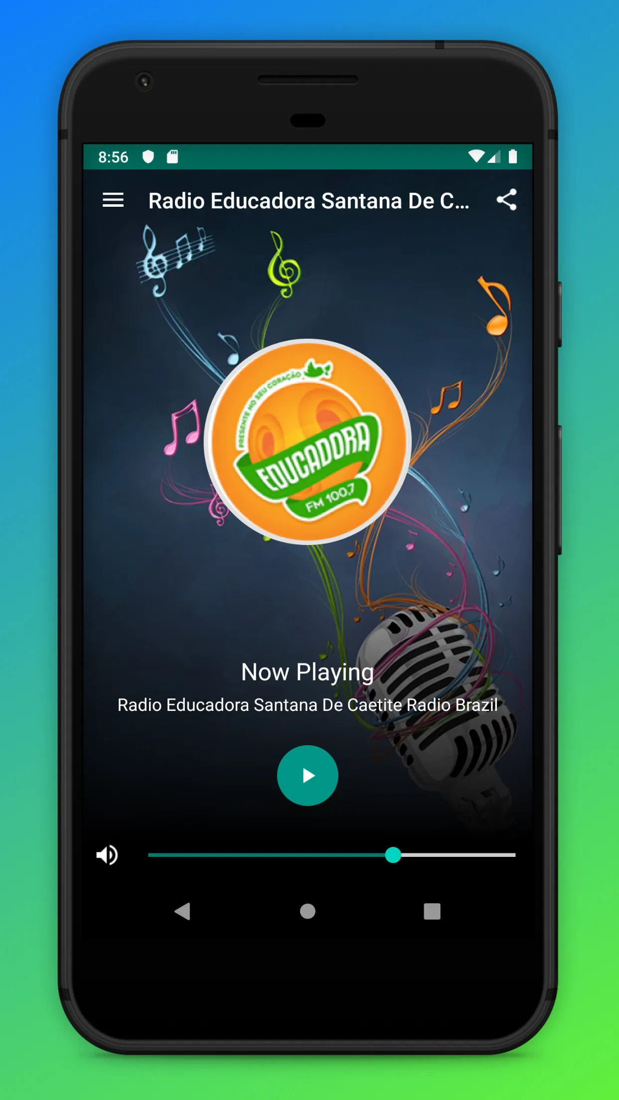 Radio Educadora Santana FM App | Indus Appstore | Screenshot