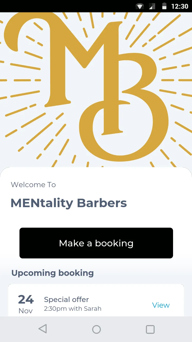 MENtality Barbers | Indus Appstore | Screenshot