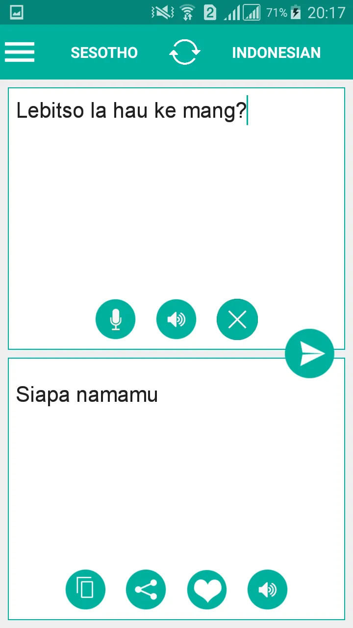 Sesotho Indonesian Translator | Indus Appstore | Screenshot