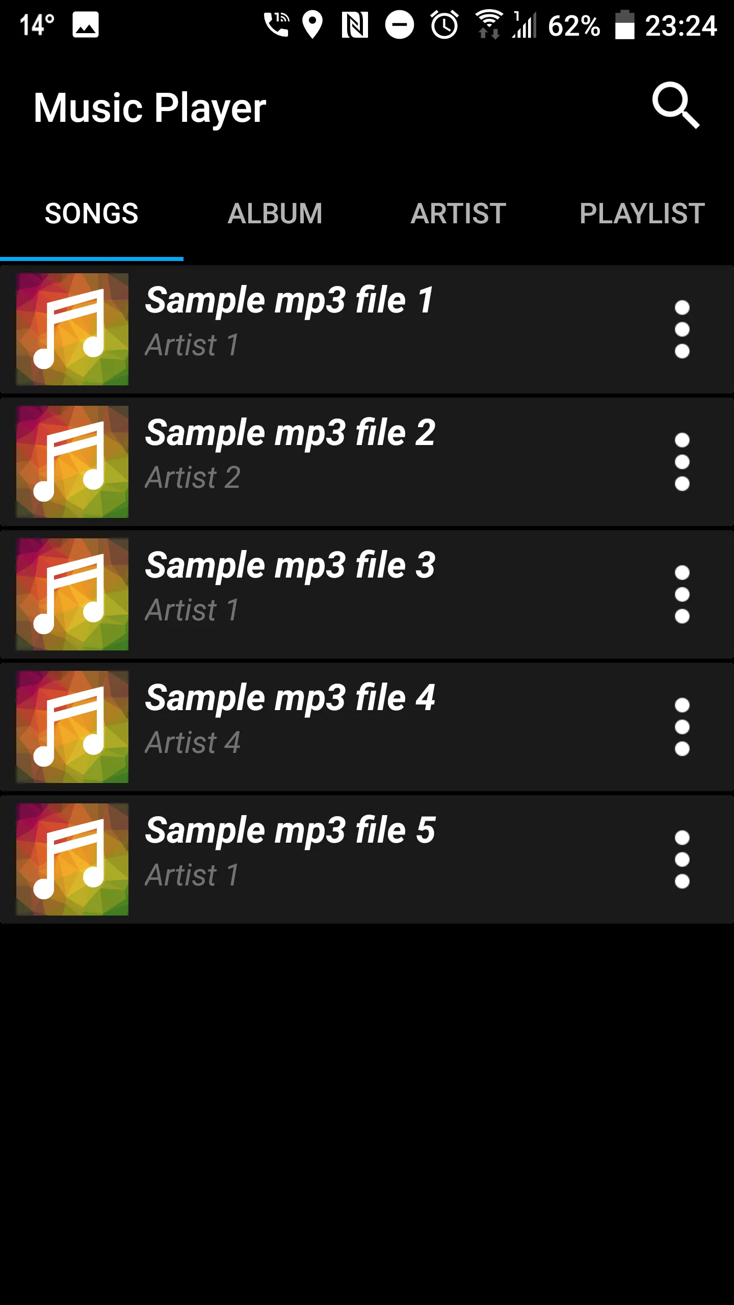 Music Player - Mp3 Player | Indus Appstore | Screenshot