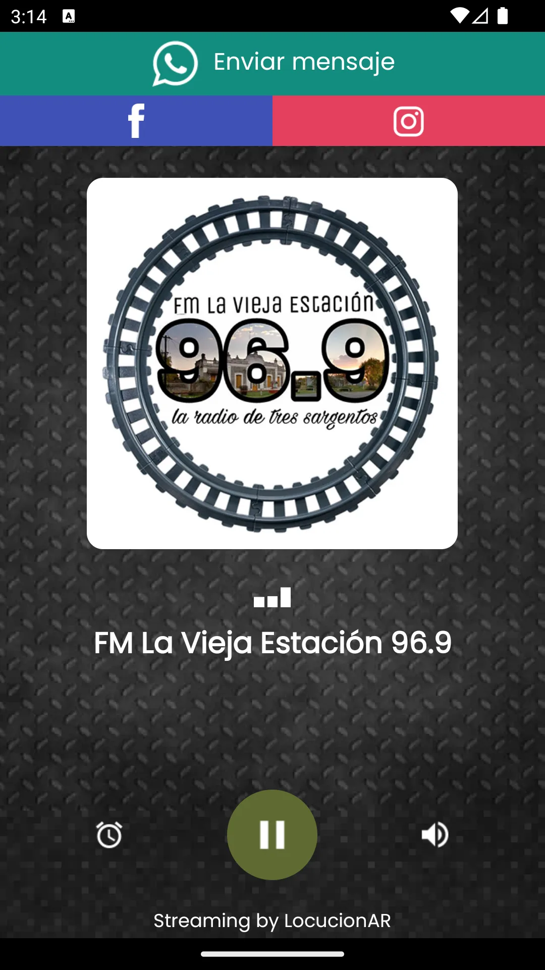 FM La Vieja Estación 96.9 | Indus Appstore | Screenshot