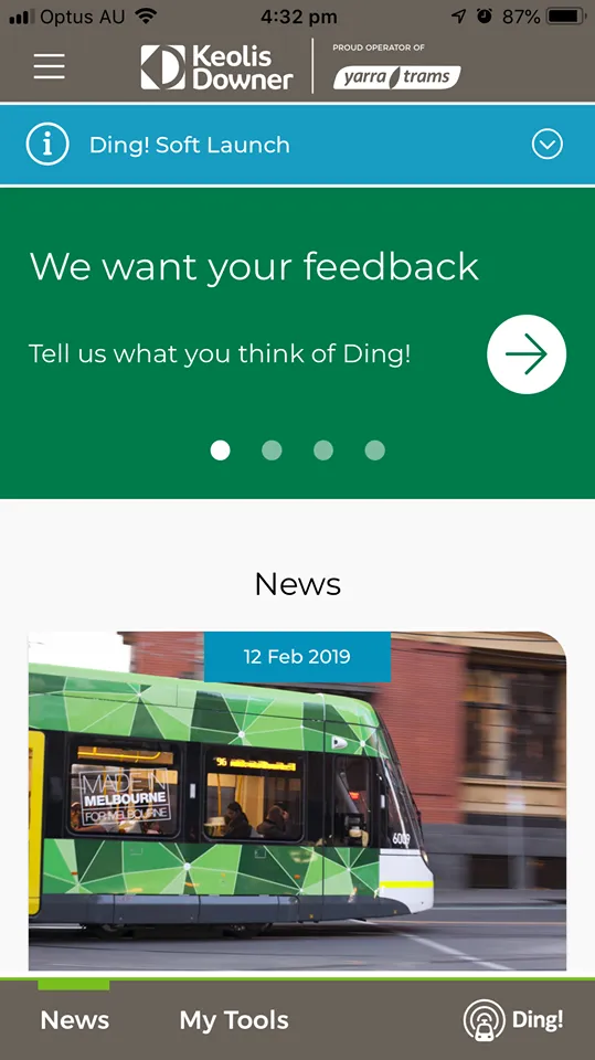 Ding! employee app | Indus Appstore | Screenshot