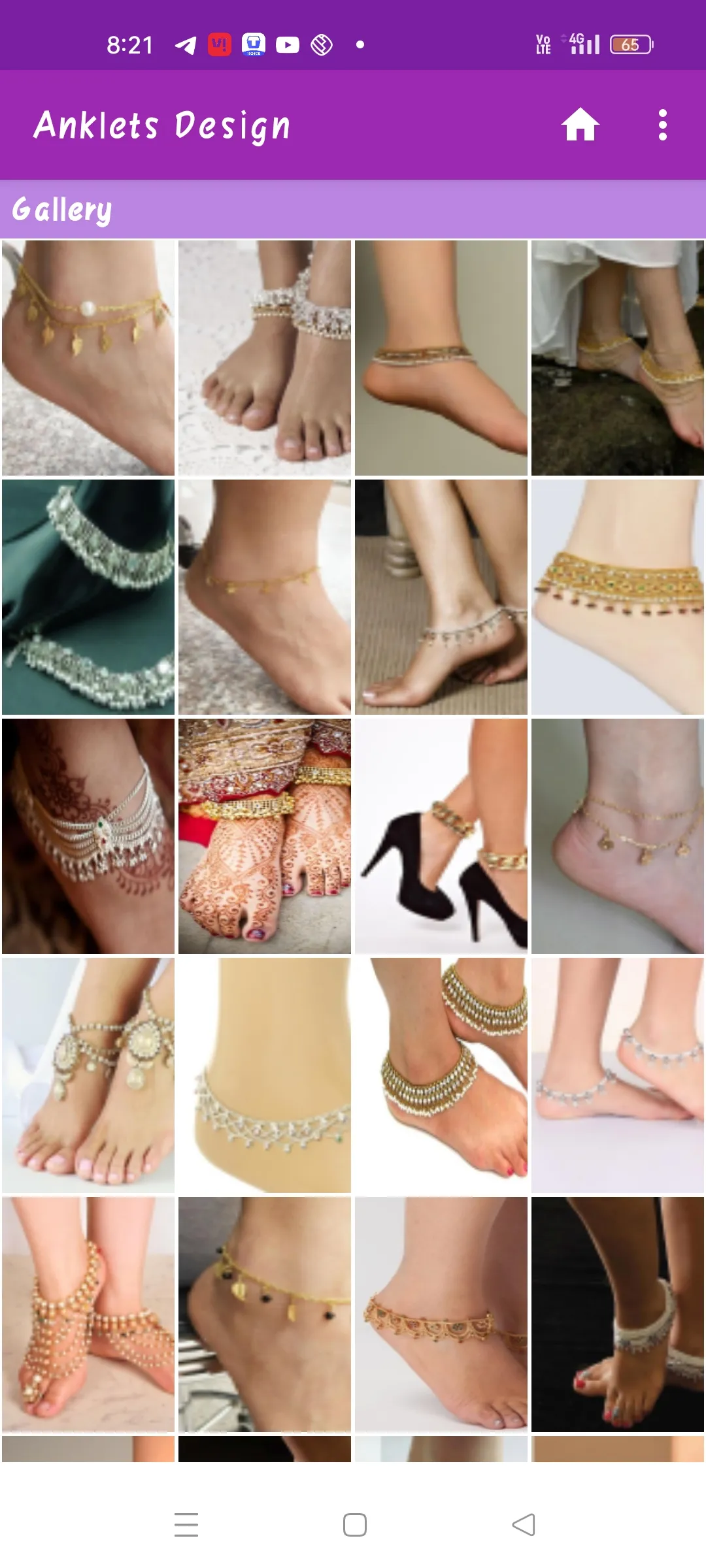 Anklets Design Gallery | Indus Appstore | Screenshot