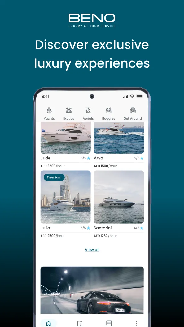 BENO - Luxury At Your Service | Indus Appstore | Screenshot