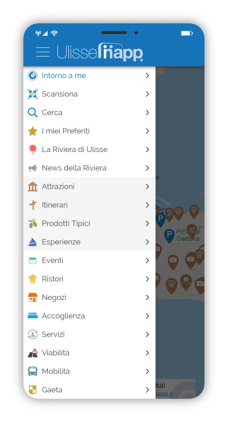 Ulisse in app - Guida Riviera | Indus Appstore | Screenshot