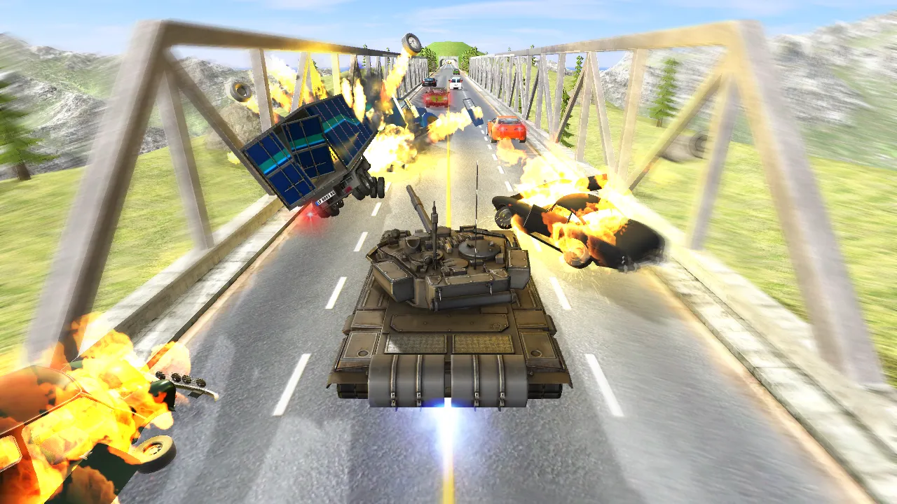 Tank Traffic Racer 2 | Indus Appstore | Screenshot