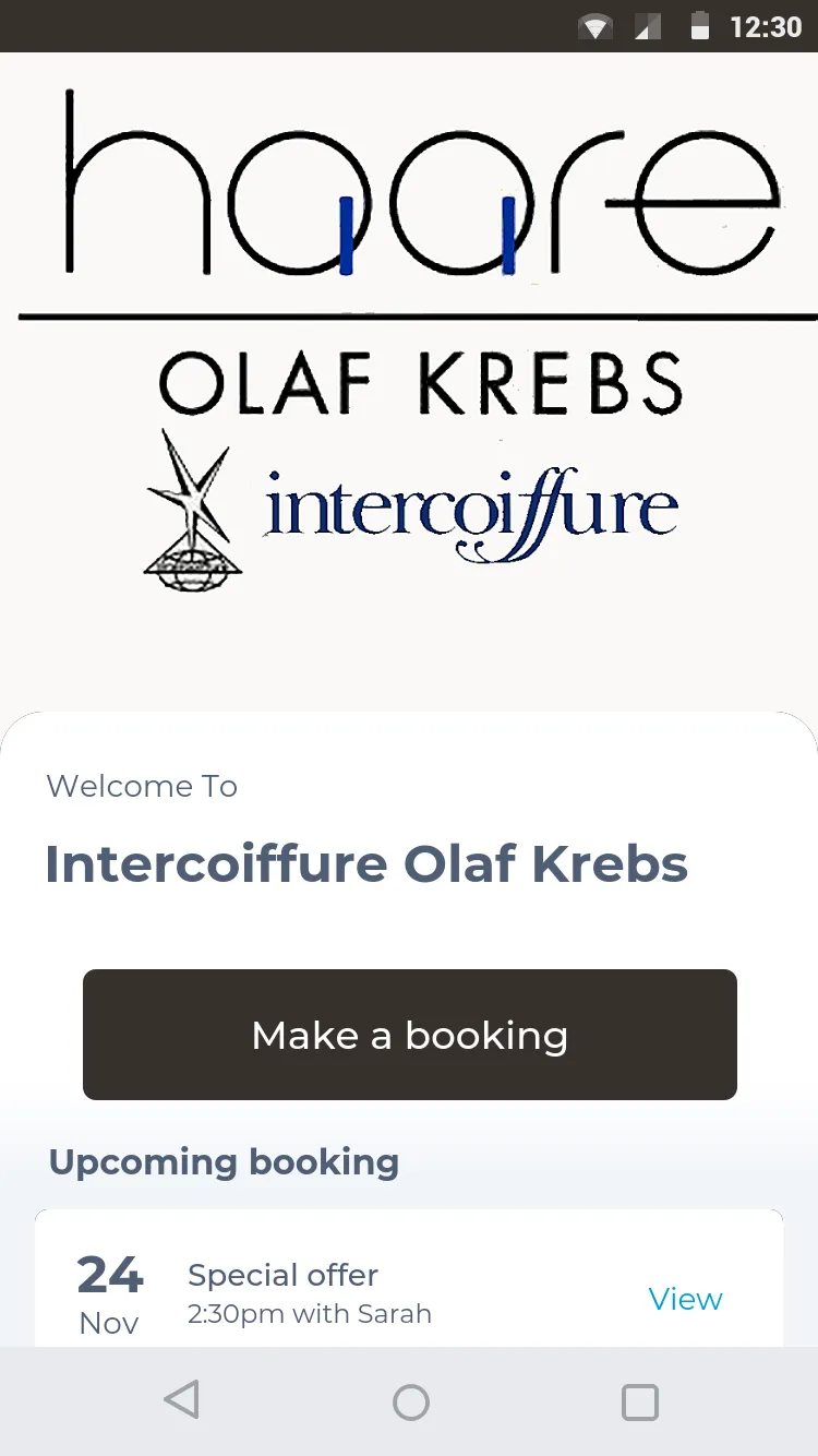 Intercoiffure Olaf Krebs | Indus Appstore | Screenshot