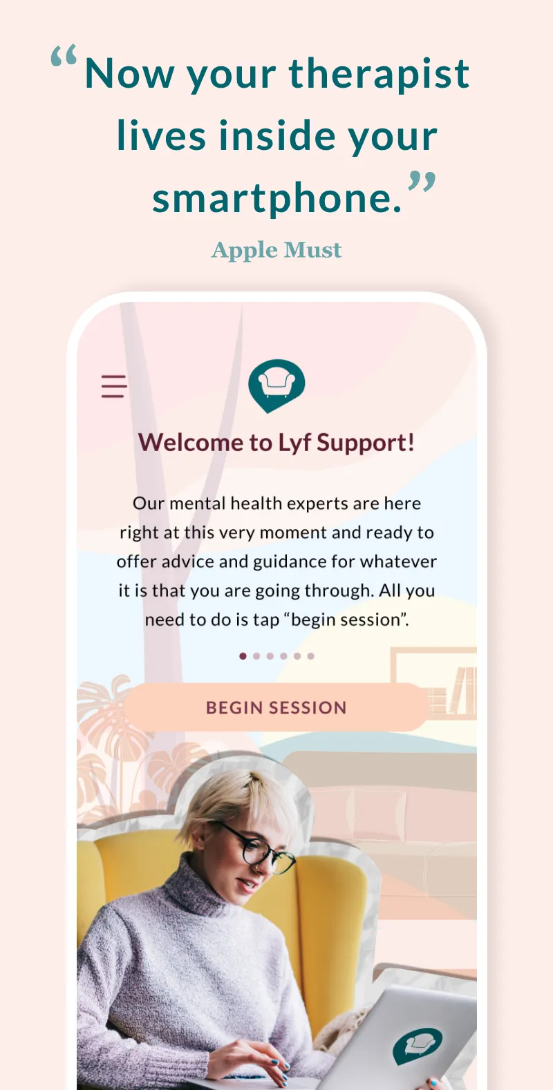 Lyf Support - We Got You | Indus Appstore | Screenshot