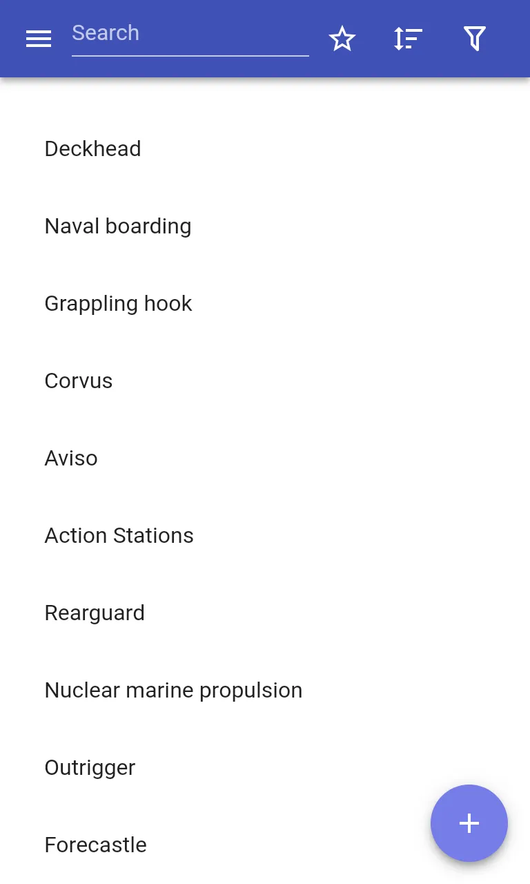 Marine Terms | Indus Appstore | Screenshot