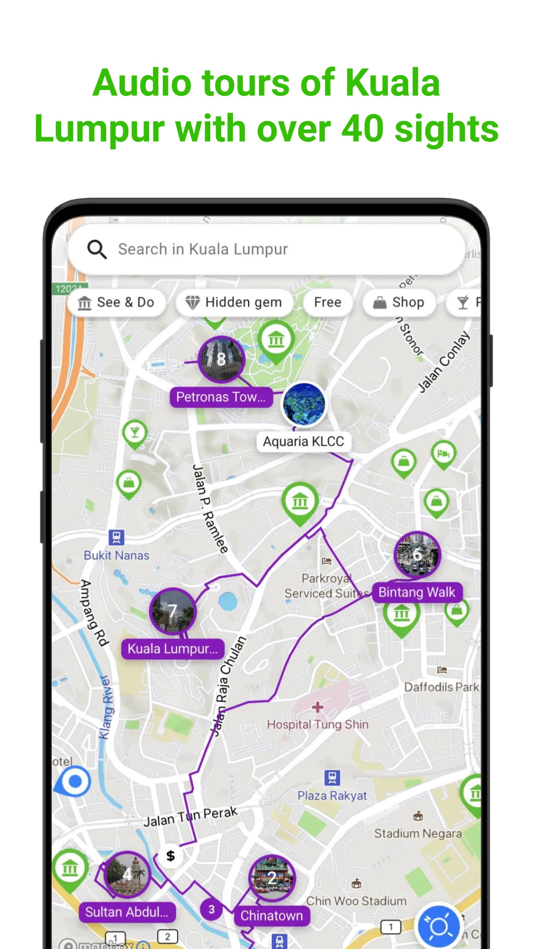 Kuala Lumpur SmartGuide | Indus Appstore | Screenshot