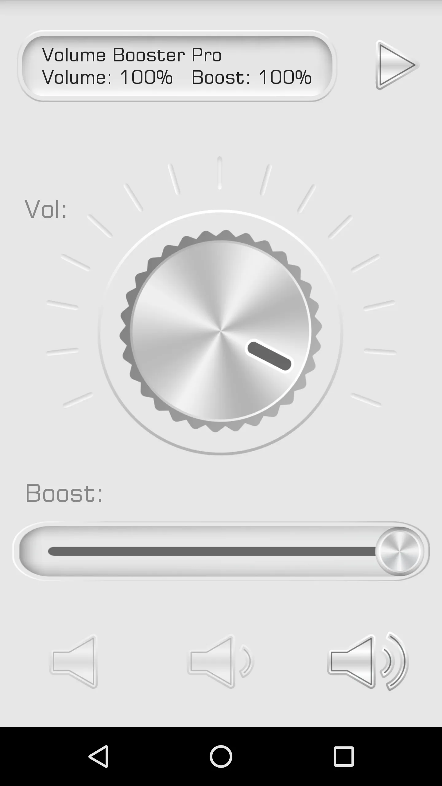 Volume Booster Pro | Indus Appstore | Screenshot