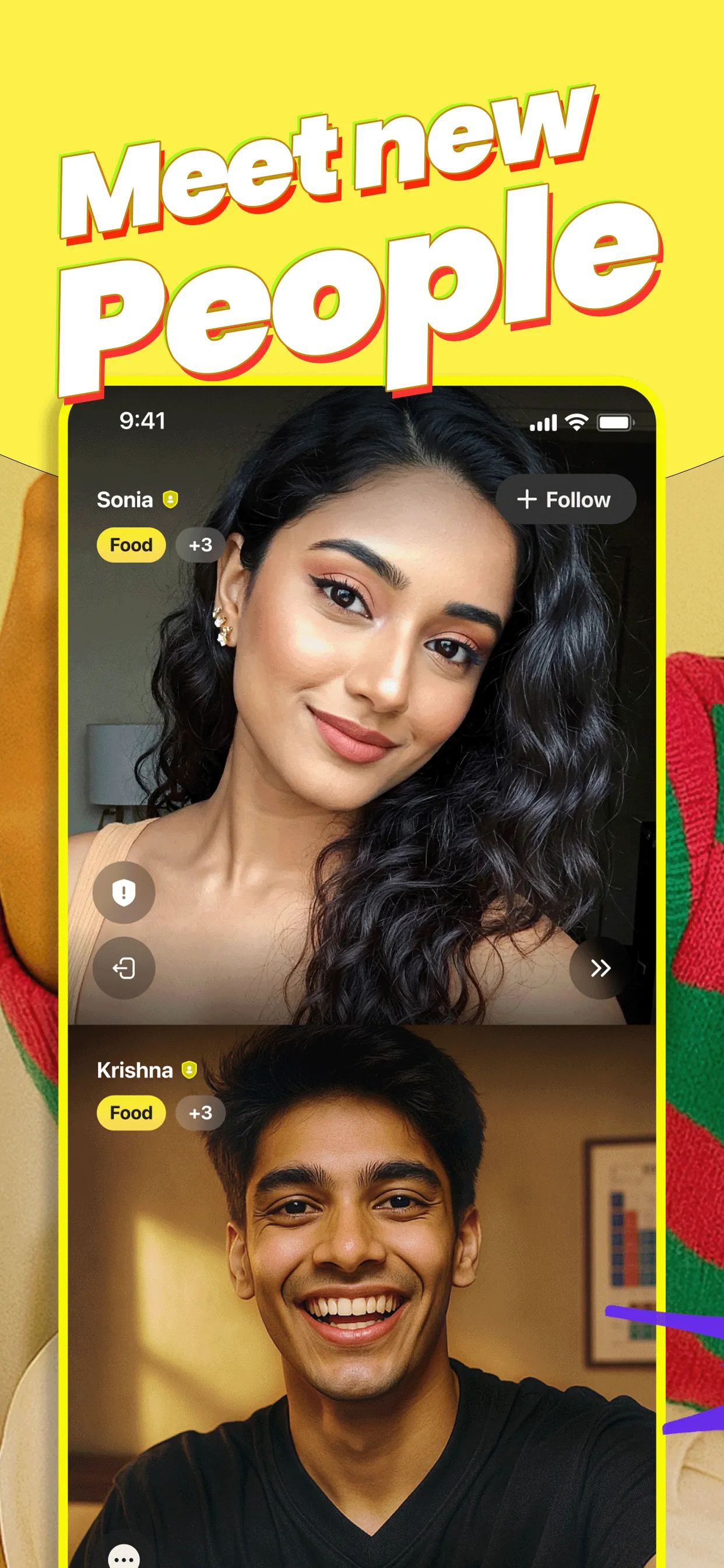 Vividi: Instant 1:1 Video Chat | Indus Appstore | Screenshot