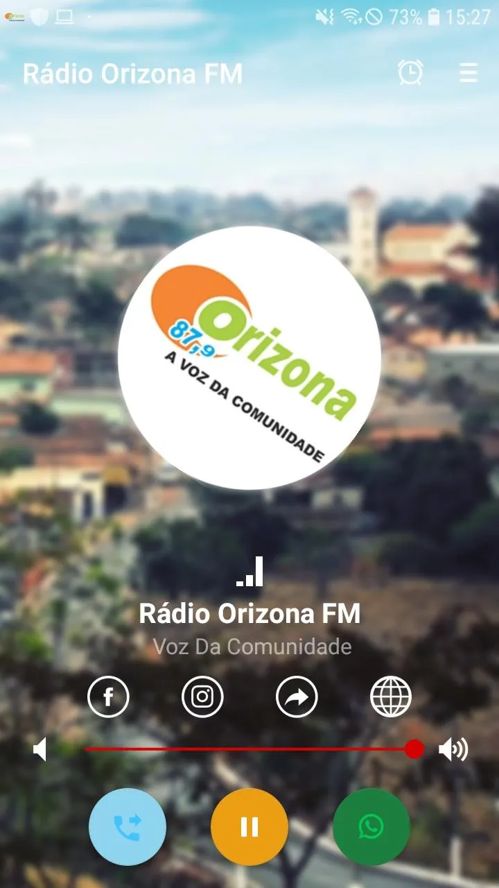 Rádio Orizona FM | Indus Appstore | Screenshot