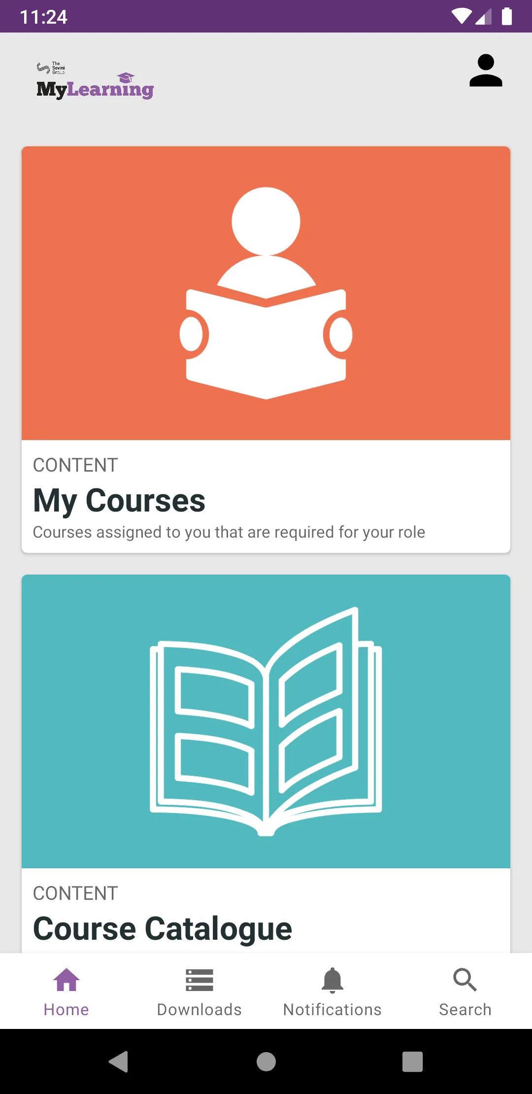 Sovini MyLearning | Indus Appstore | Screenshot