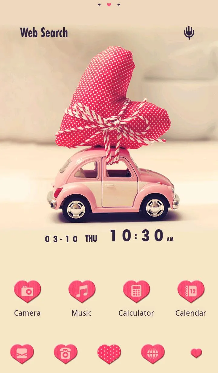 Cute Theme-Heart Delivery- | Indus Appstore | Screenshot