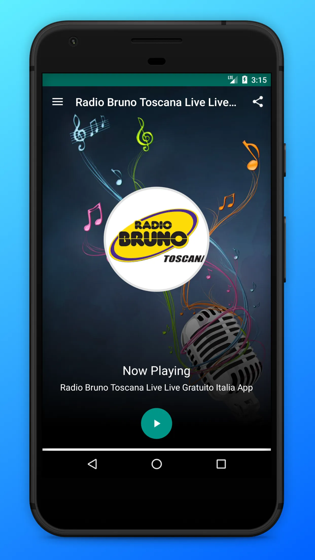 Radio Bruno Toscana App Italia | Indus Appstore | Screenshot