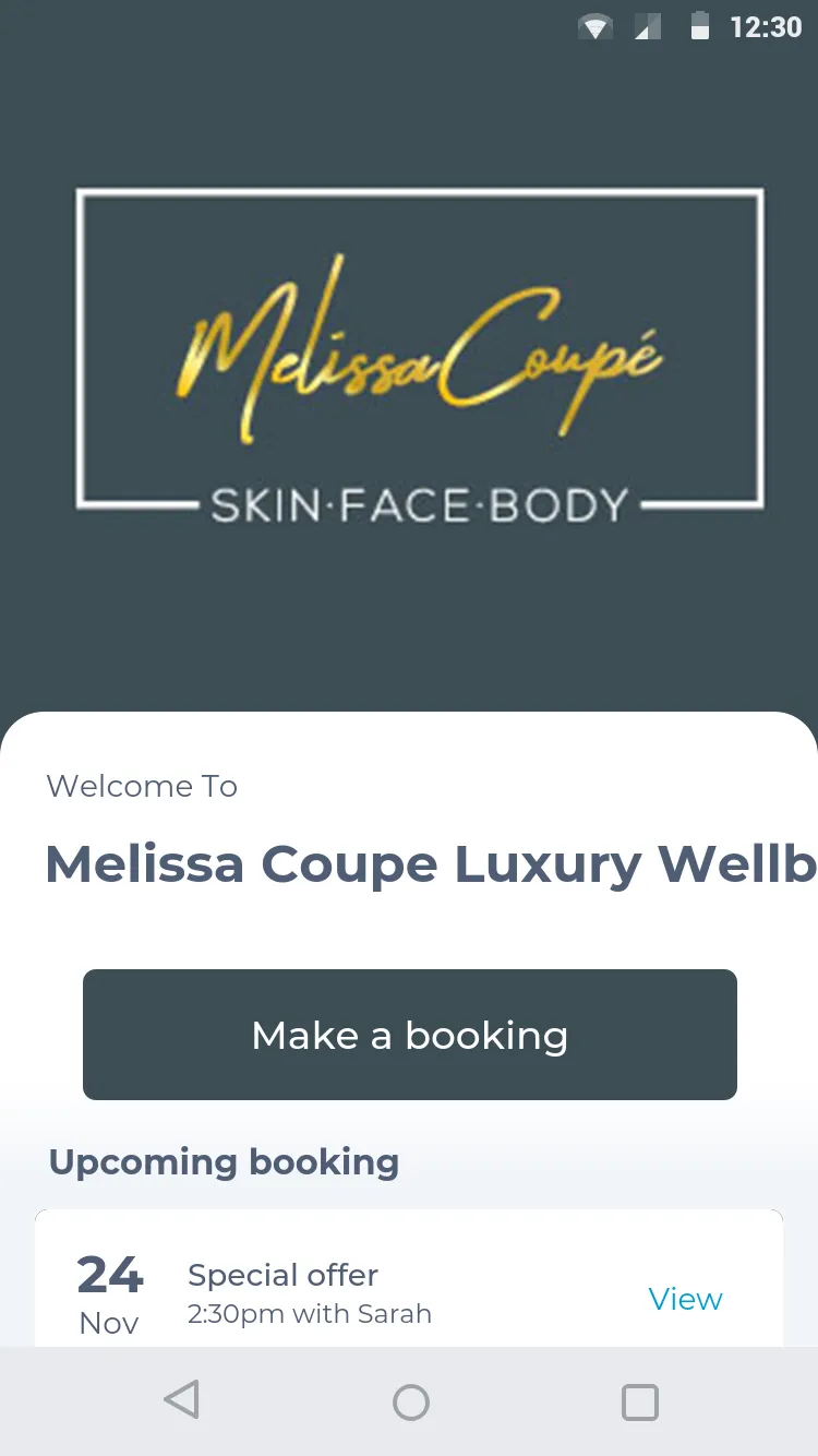 Melissa Coupe Luxury Wellbeing | Indus Appstore | Screenshot