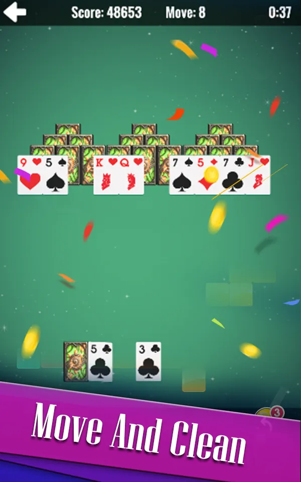 Tri peaks: Classic Solitaire | Indus Appstore | Screenshot