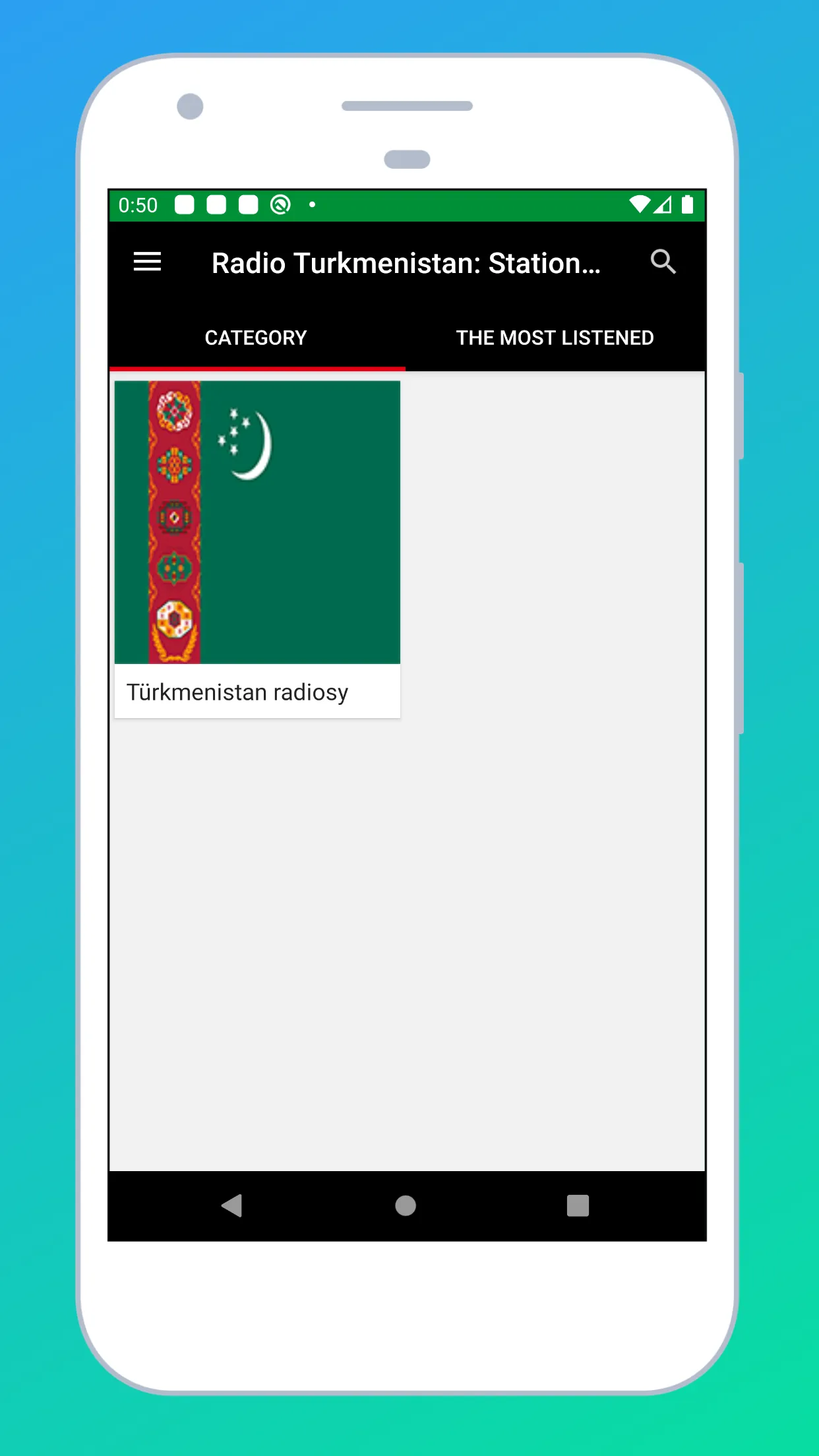 Radio Turkmenistan + Radio FM | Indus Appstore | Screenshot