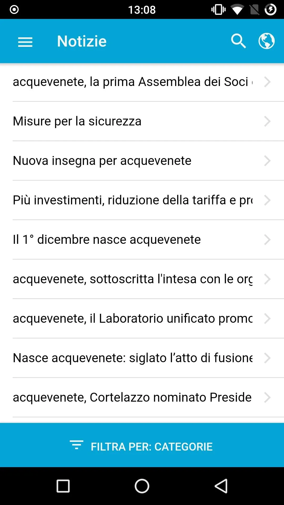 acquevenete | Indus Appstore | Screenshot