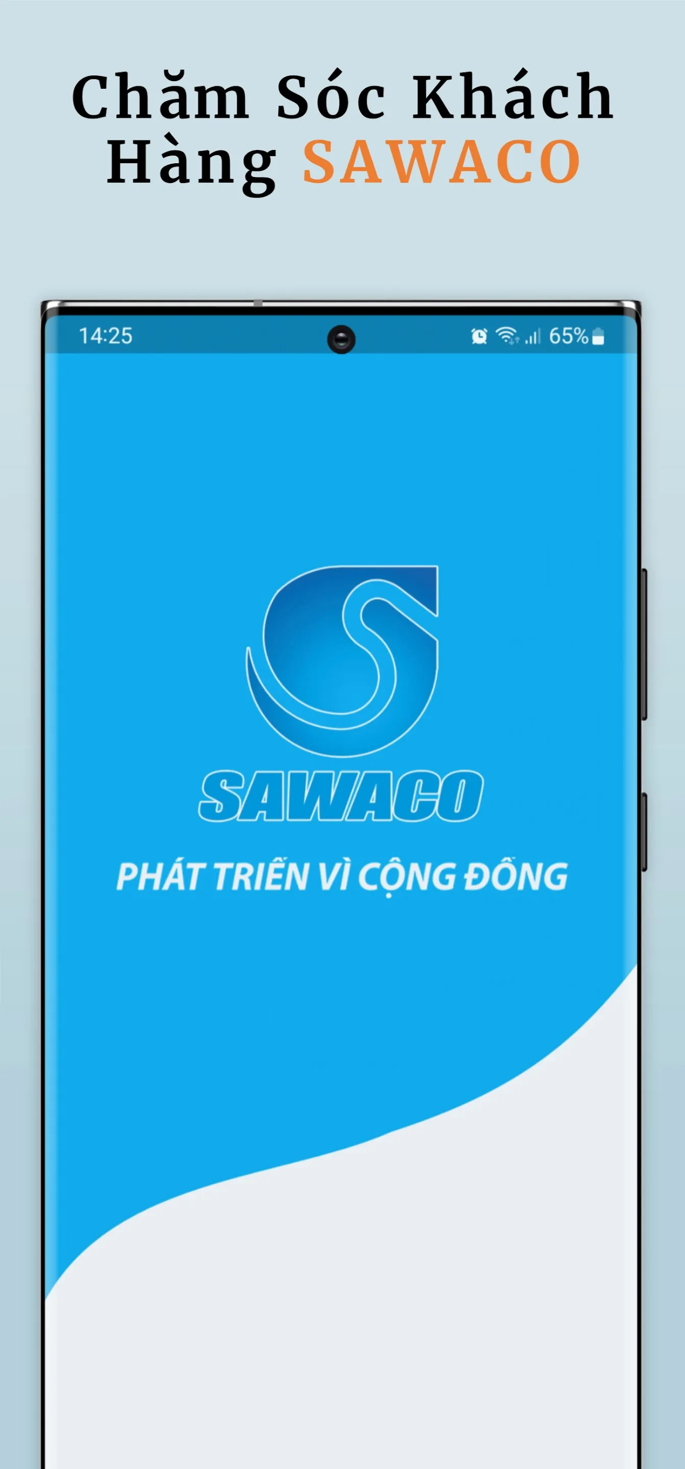 Chăm Sóc Khách Hàng SAWACO | Indus Appstore | Screenshot