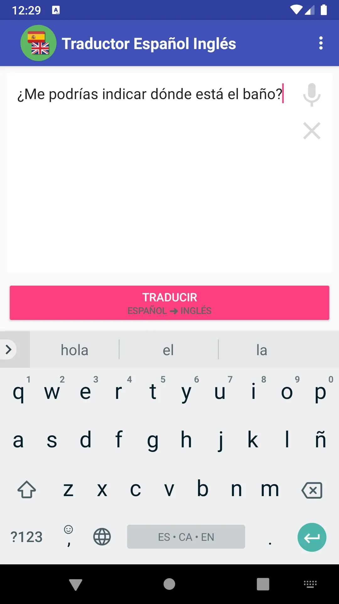 Translator Spanish English | Indus Appstore | Screenshot