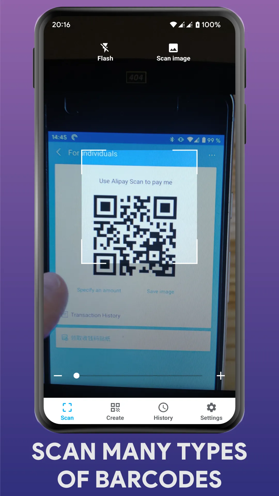 QR & Barcode Scanner | Indus Appstore | Screenshot