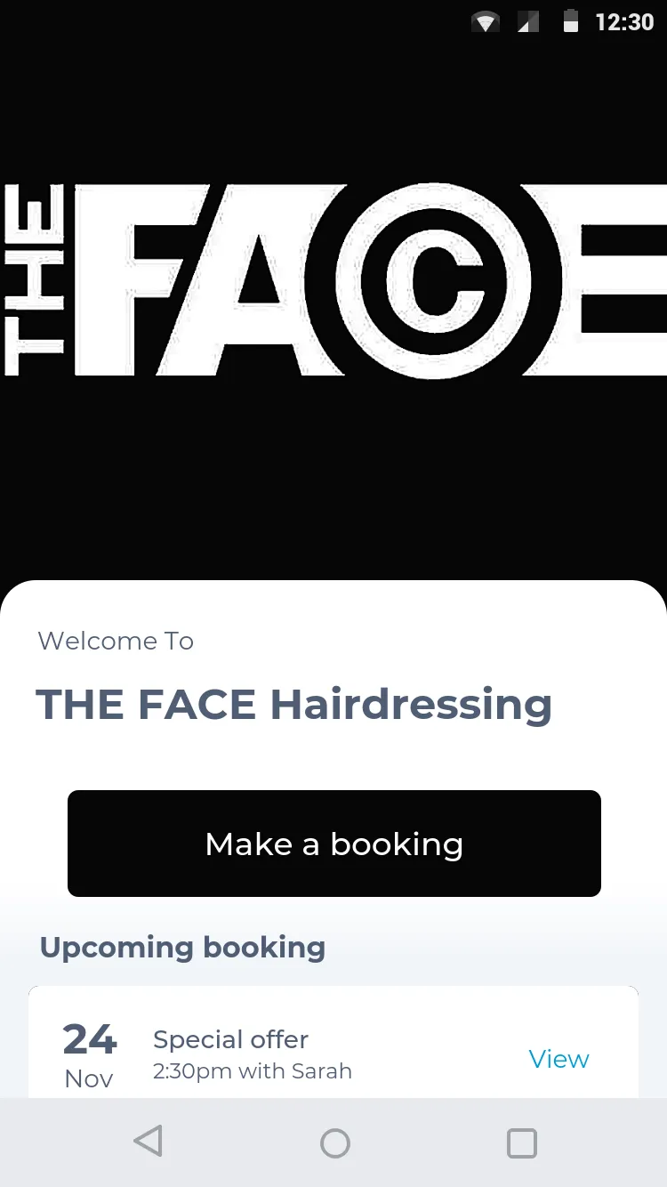 THE FACE Hairdressing | Indus Appstore | Screenshot