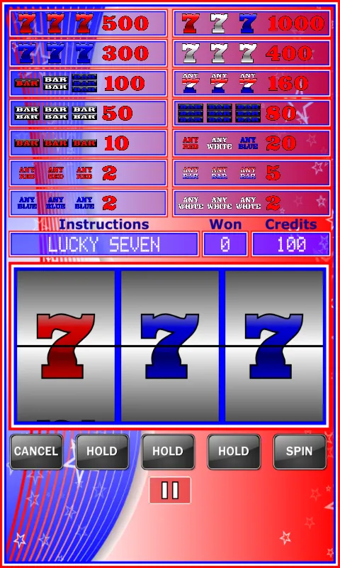 Lucky Seven Slot Machine | Indus Appstore | Screenshot